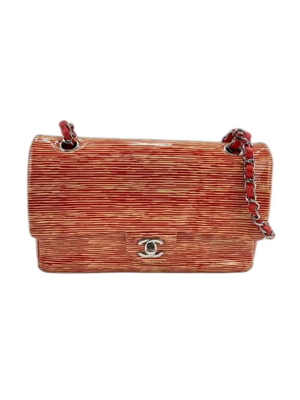 Chanel Shoulder Bag Orange